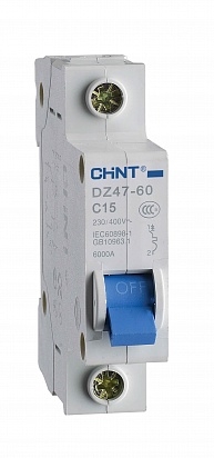 Автоматический выключатель DZ47-60 1п 10A 4,5kA С - фото - 1