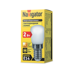 Лампа светодиодная 2Вт E14 пигми 4000К Navigator матовая - фото - 2