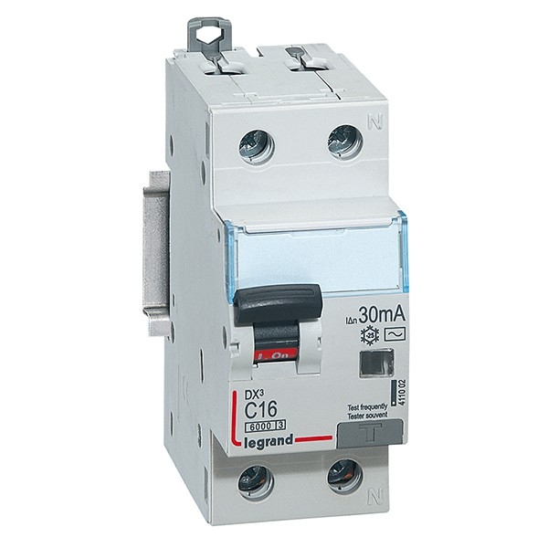 Автоматический выключатель дифференциального тока DX³ C 10А 30мА - фото - 1