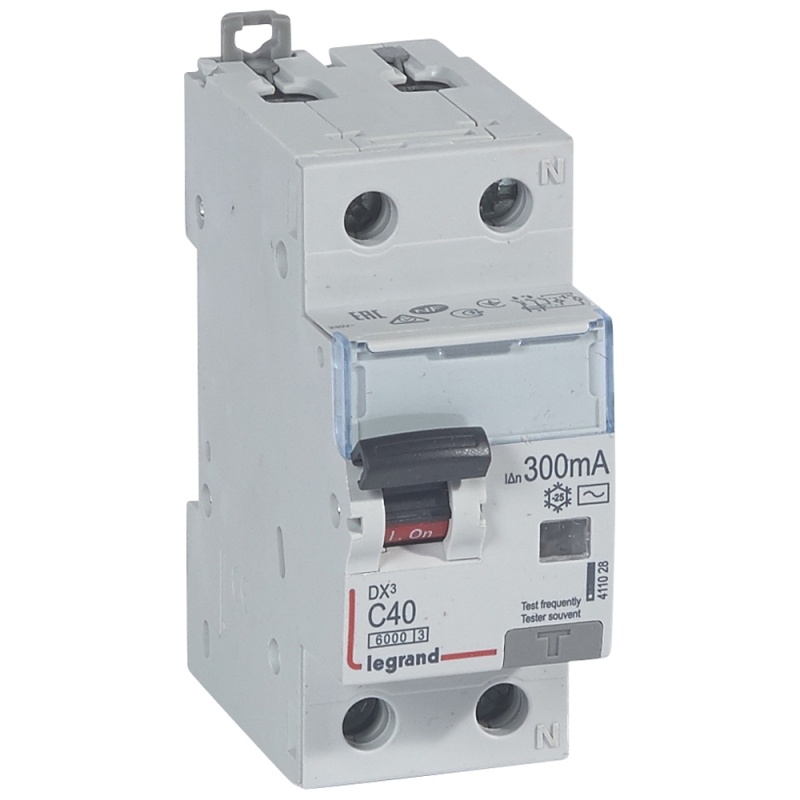 Автоматический выключатель дифференциального тока DX³ C 40А 300мА - фото - 1