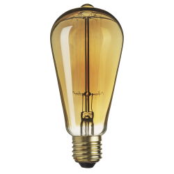 Лампа накаливания "Винтаж" конус 60Вт Е27 - фото - 1