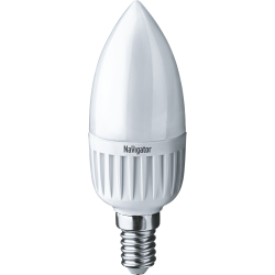 Лампа светодиодная E14 свеча 5Вт 2700К Navigator - фото - 2