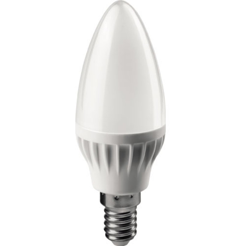 Лампа светодиодная E14 свеча 6Вт 4000К Онлайт - фото - 1