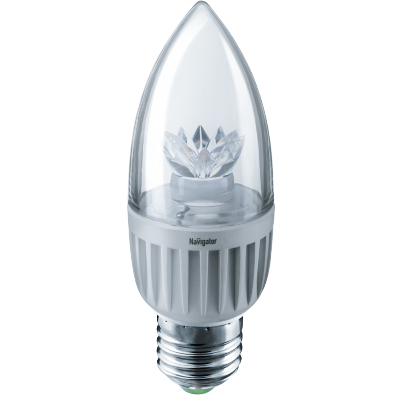 Лампа светодиодная E14 свеча 7Вт 2700К Navigator - фото - 2