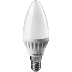 Лампа светодиодная E14 свеча 8Вт 4000К Онлайт - фото - 1