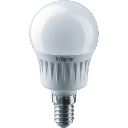 Лампа светодиодная E14 шар 7Вт 2700К Navigator - фото - 2